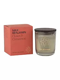 MAX BENJAMIN | Candela natalizia CLASSIC COLLECTION 210g Chiodi di garofano e cannella | Rosso