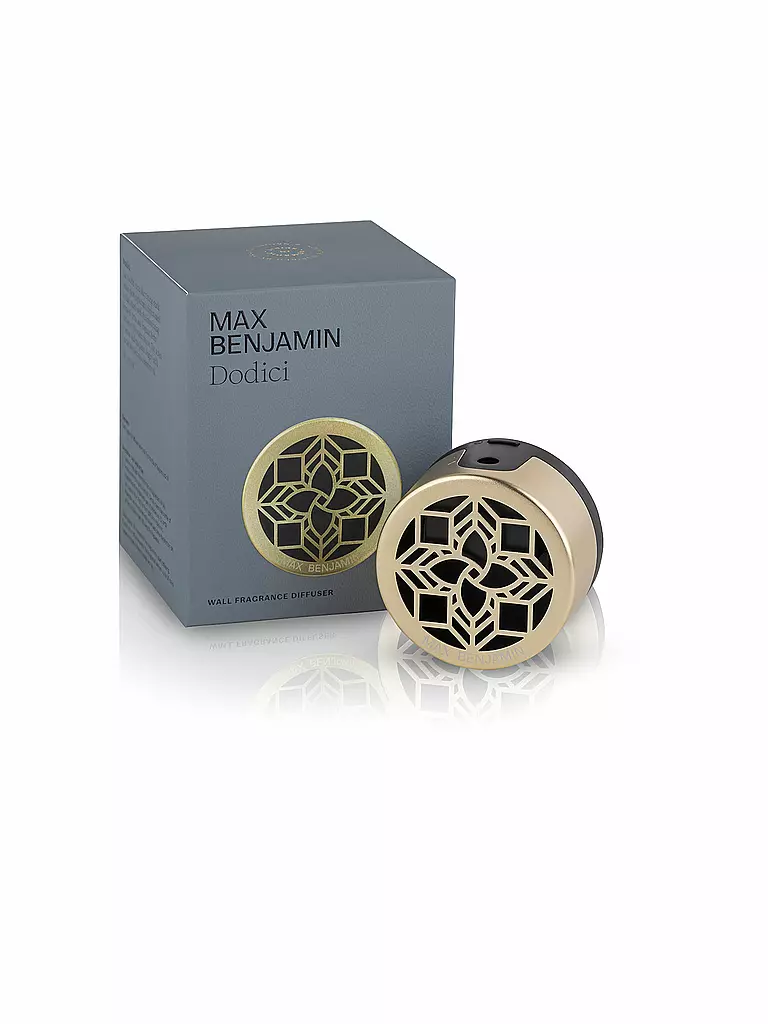 MAX BENJAMIN | Diffusore da parete per ambienti CLASSIC COLLECTION 100ml Dodici | Nero