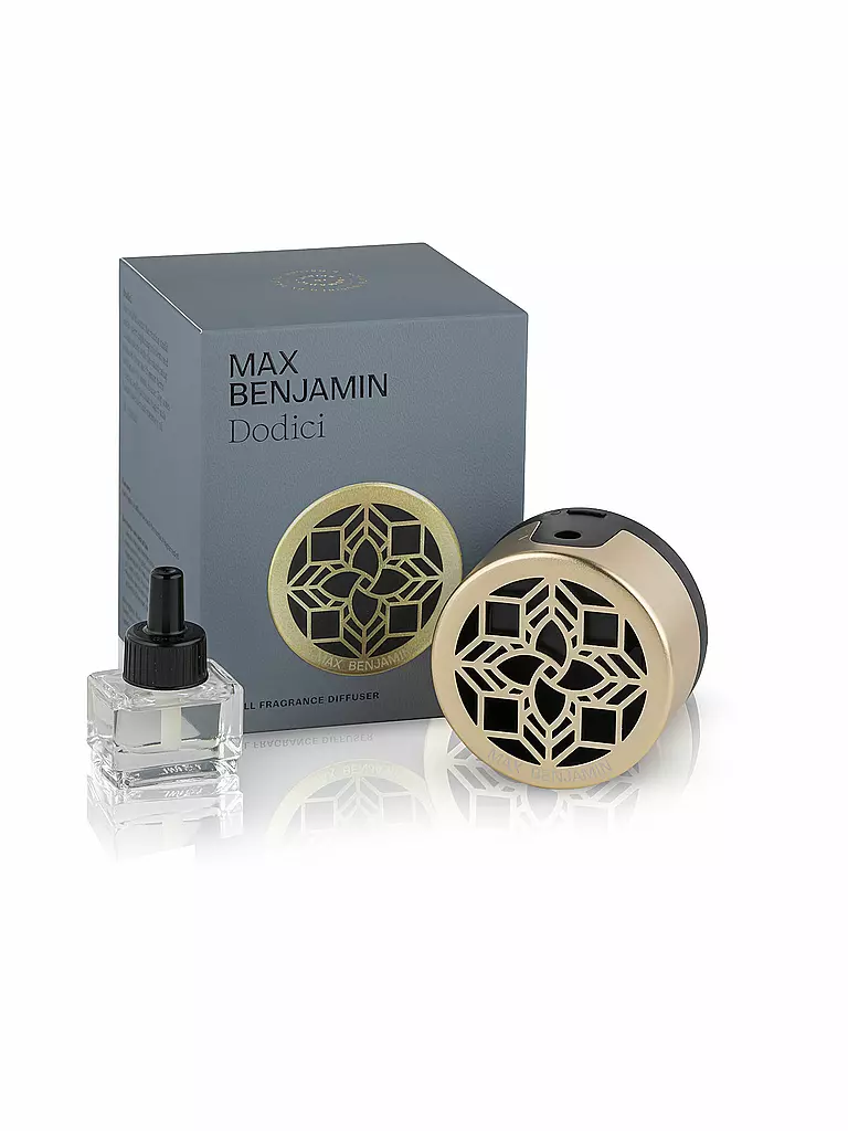 MAX BENJAMIN | Diffusore da parete per ambienti CLASSIC COLLECTION 100ml Dodici | Nero