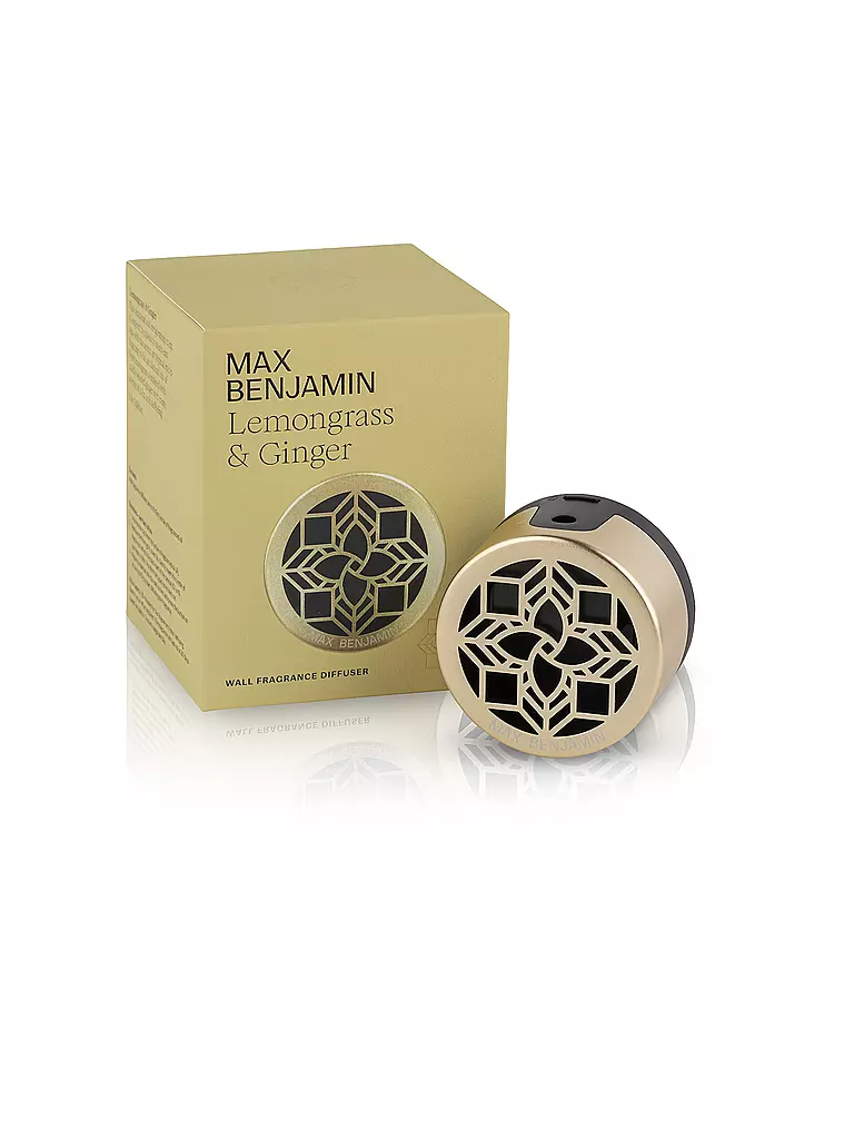 MAX BENJAMIN | Diffusore da parete per ambienti CLASSIC COLLECTION 100ml Lemongras Ginger | Verde chiaro