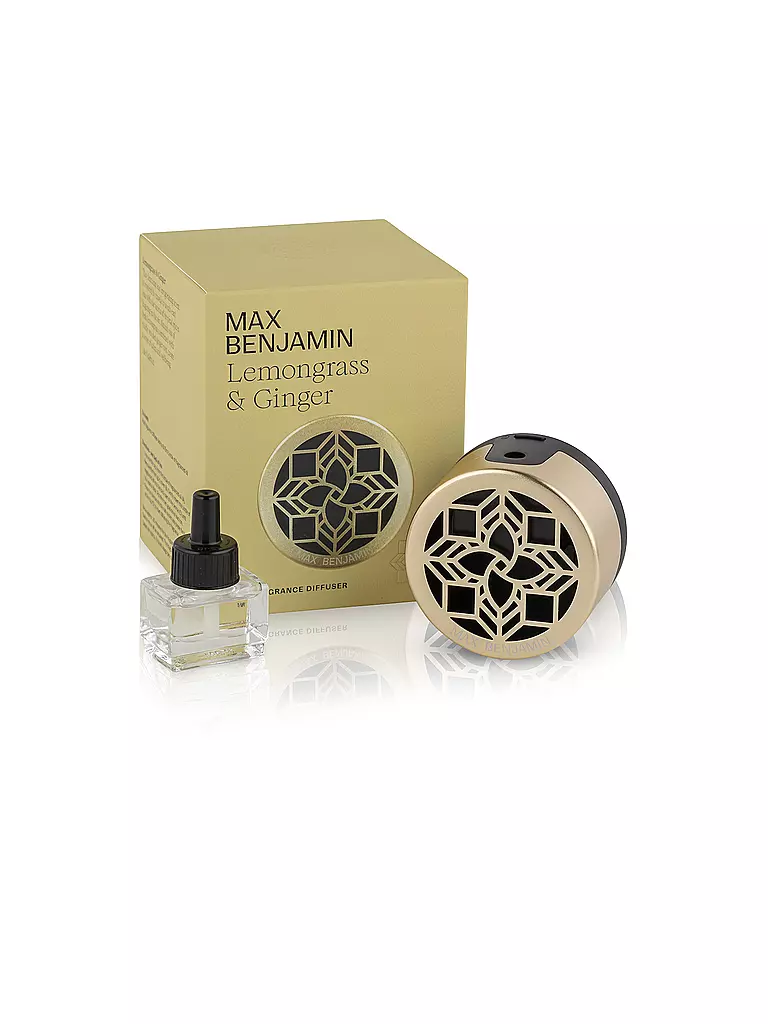 MAX BENJAMIN | Diffusore da parete per ambienti CLASSIC COLLECTION 100ml Lemongras Ginger | Verde chiaro