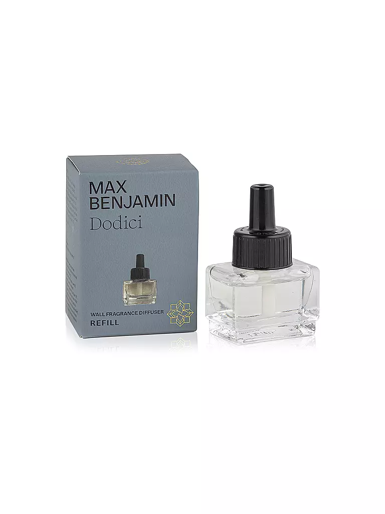 MAX BENJAMIN | Diffusore da parete per ambienti CLASSIC COLLECTION 100ml Ricarica Dodici | Nero