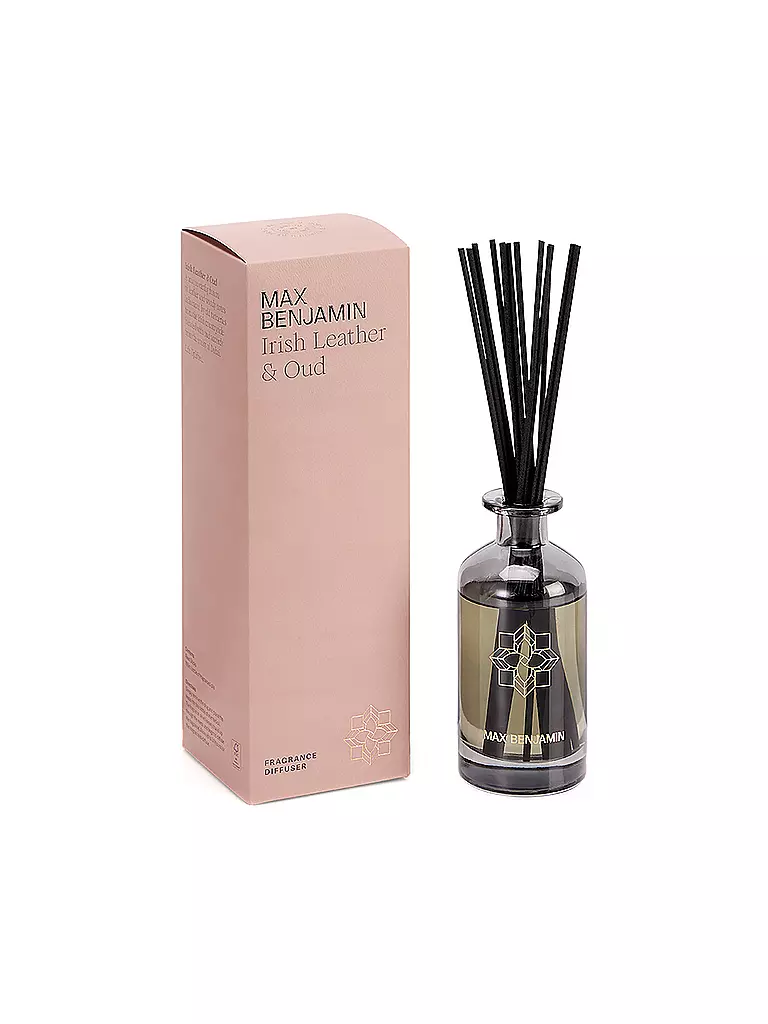 MAX BENJAMIN | Diffusore per ambienti CLASSIC COLLECTION 150ml Irish Leather & Oud | Cammello