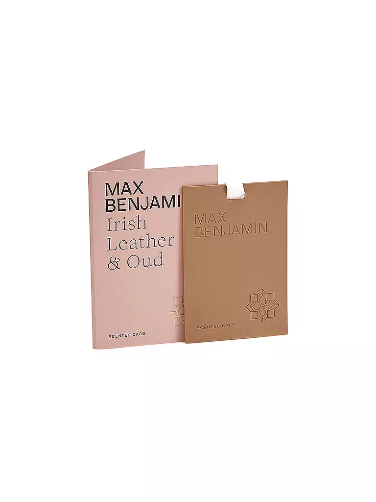MAX BENJAMIN | Duftkarte CLASSIC COLLECTION Irish Leather & Oud | Cammello