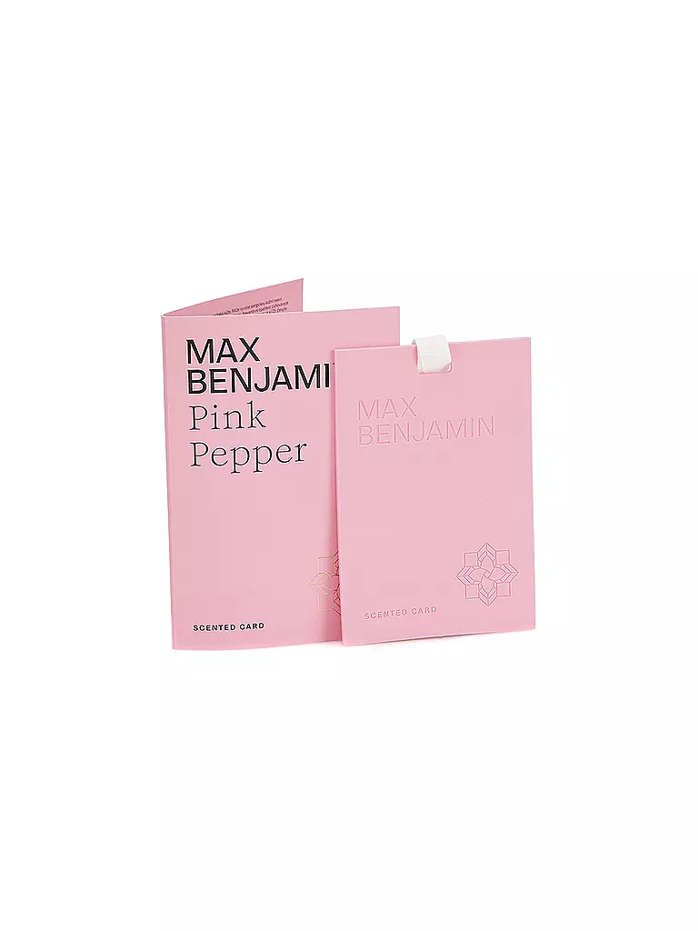 MAX BENJAMIN | Duftkarte CLASSIC COLLECTION Pink Pepper | Fucsia