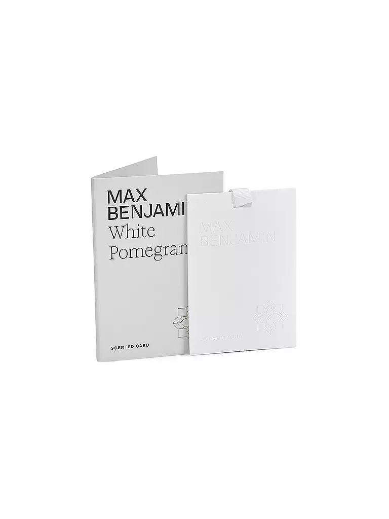 MAX BENJAMIN | Duftkarte CLASSIC COLLECTION White Pomegranate | Bianco