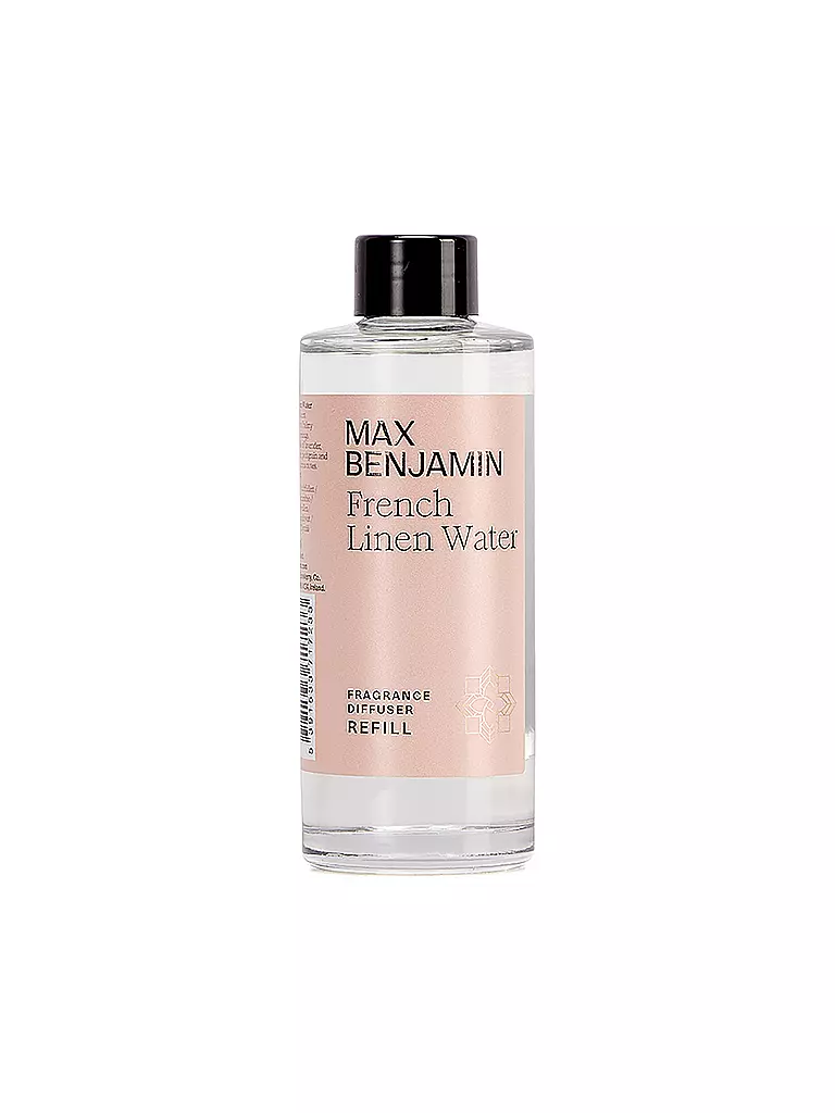 MAX BENJAMIN | Ricarica per diffusore ambiente CLASSIC COLLECTION 150ml French Linen | Rosa