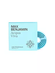 MAX BENJAMIN | Ricarica per profumo auto CLASSIC COLLECTION Irish Leather & Oud | Blu chiaro
