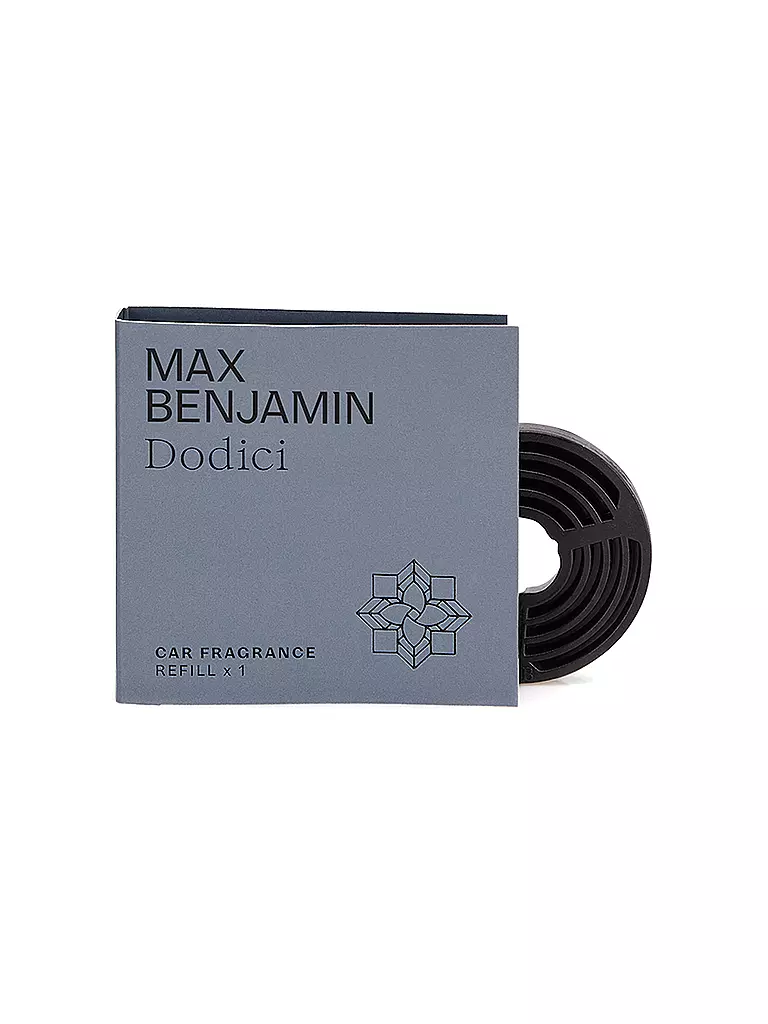 MAX BENJAMIN | Ricarica per profumo auto CLASSIC COLLECTION Dodici | Grigio