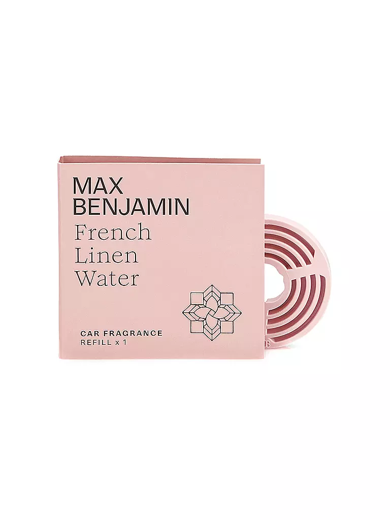 MAX BENJAMIN | Ricarica per profumo auto CLASSIC COLLECTION French Linen | Rosa