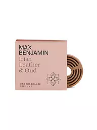 MAX BENJAMIN | Ricarica per profumo auto CLASSIC COLLECTION Irish Leather & Oud | Cammello