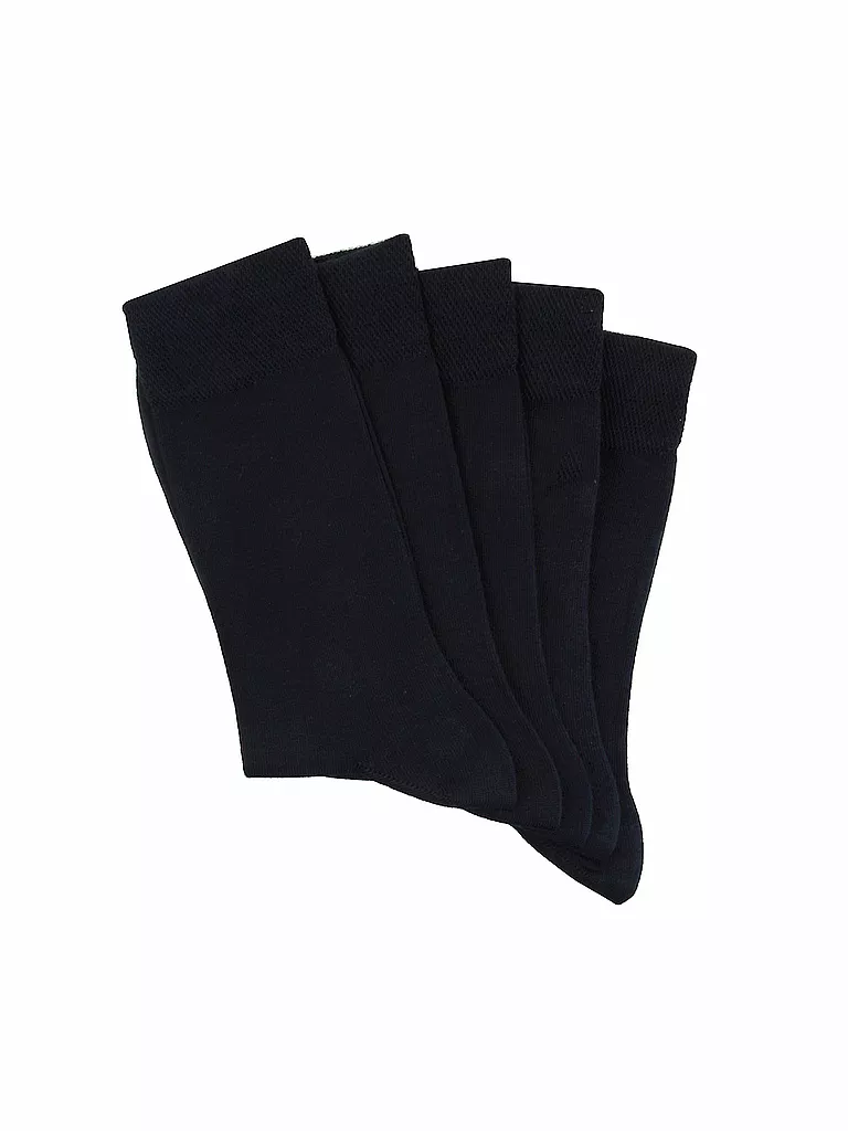 MAX CALVIN | Calzini confezione da 5 blu scuro | Blu scuro