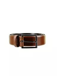 MAX CALVIN | Ledergürtel  | Marrone