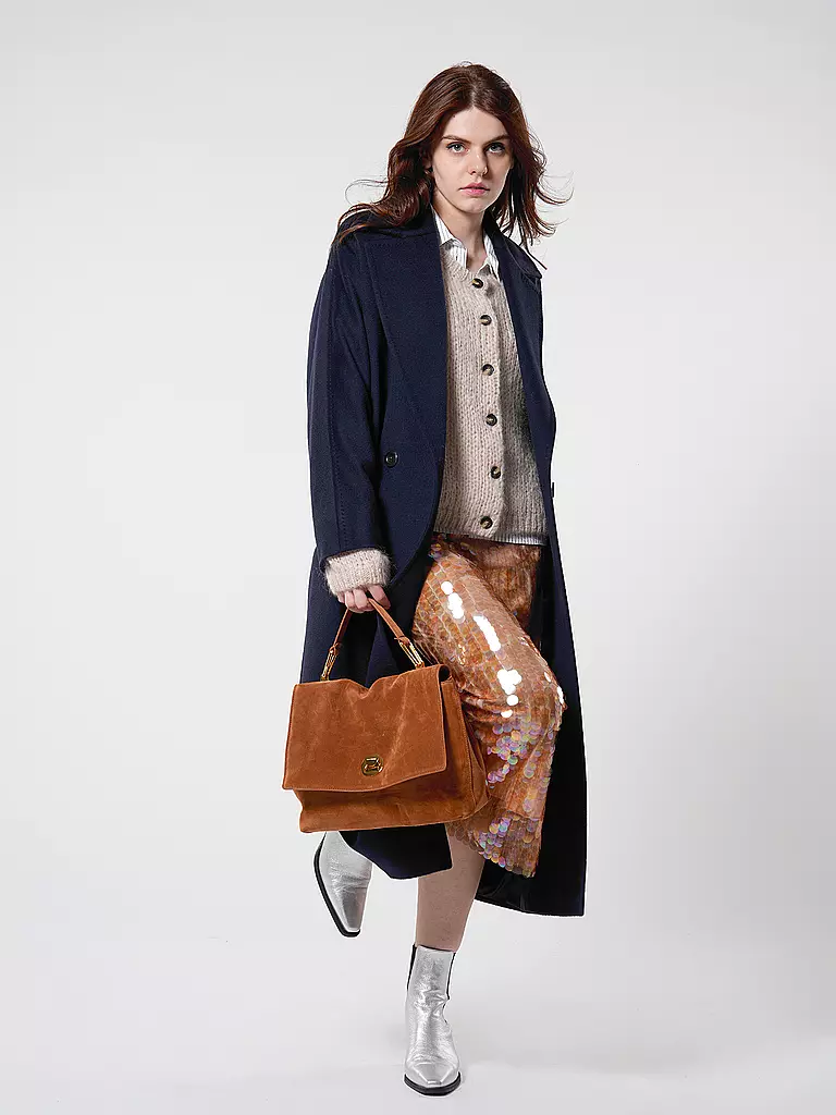 MAX MARA STUDIO | Cappotto di lana ERIC | Blu scuro