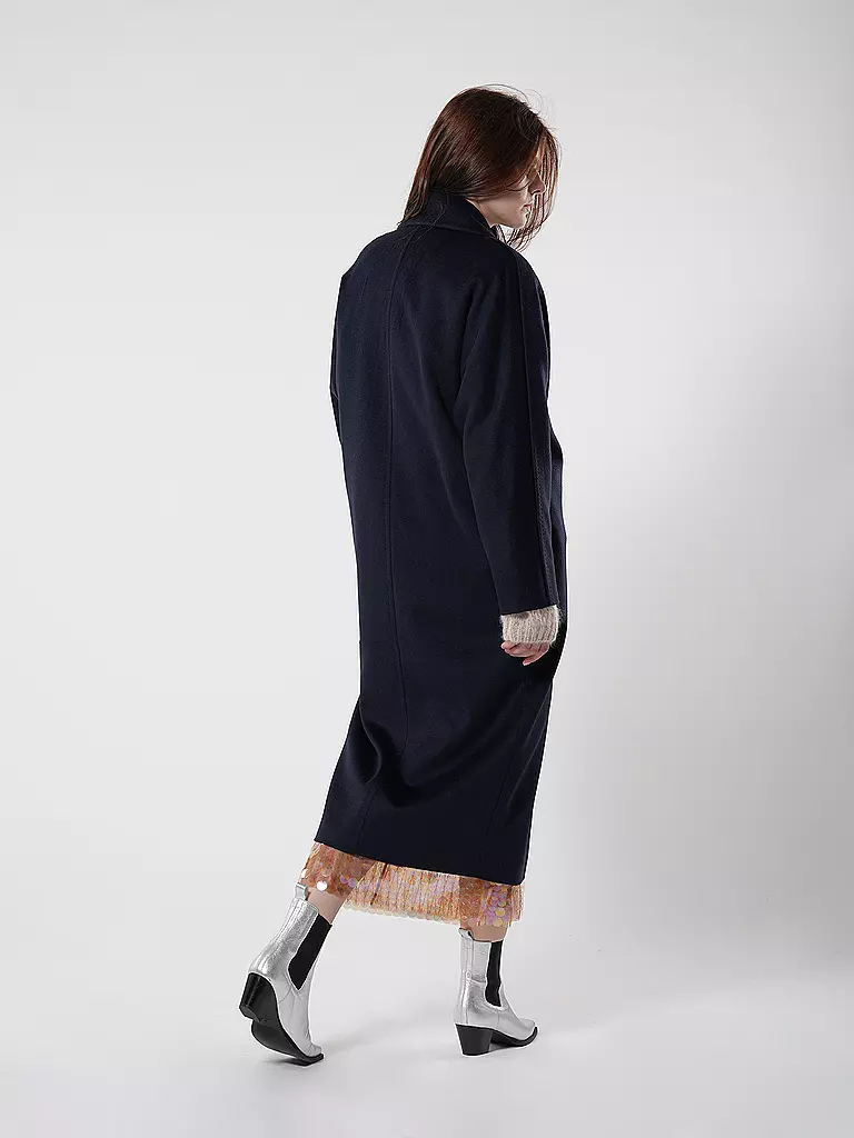 MAX MARA STUDIO | Cappotto di lana ERIC | Blu scuro