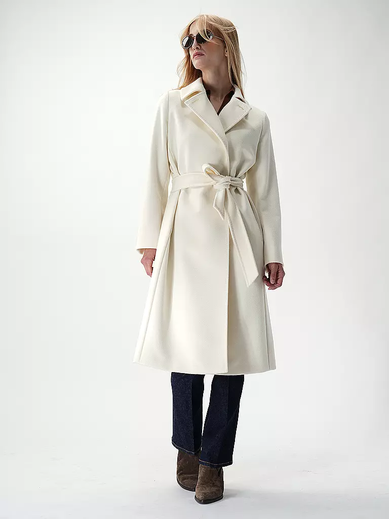 MAX MARA STUDIO | Cappotto in lana BCOLLAG | Bianco
