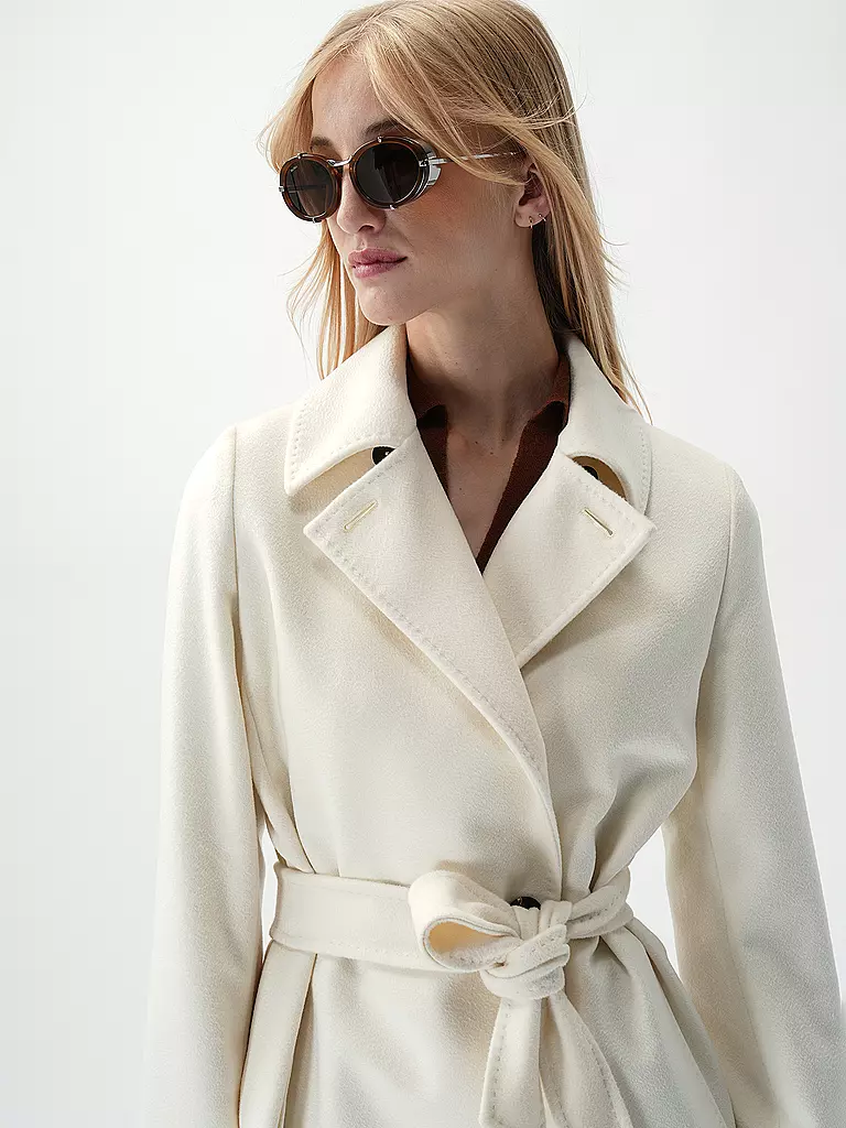 MAX MARA STUDIO | Cappotto in lana BCOLLAG | Bianco