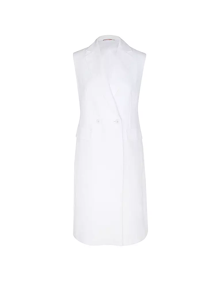 MAX MARA STUDIO | Leinengilet ROSANNA | Bianco