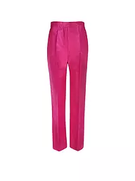 MAX MARA STUDIO | Pantaloni di seta SHANTUNG | Fucsia