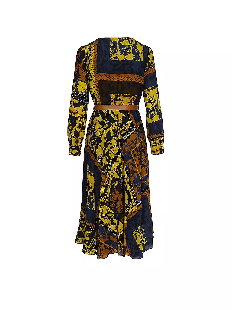 MAX MARA STUDIO | Seidenkleid in Wickeloptik NIRVANA  | Blu