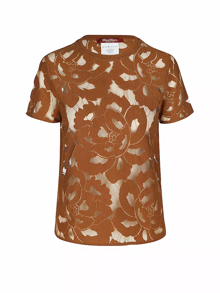 MAX MARA STUDIO | T-Shirt DERNA | Marrone