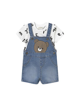 MAYORAL | Set neonato 2 pezzi T-shirt e salopette