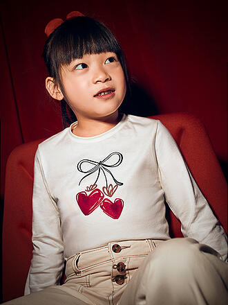 MAYORAL | Maglietta a maniche lunghe da bambina con elastico per capelli