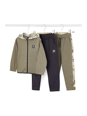 MAYORAL | Set da ragazzo 3 pezzi, felpa con zip e pantaloni da jogging