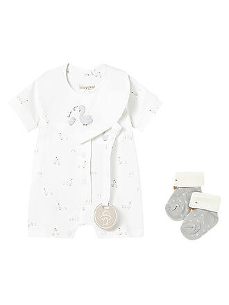 MAYORAL | Set neonato 3 pezzi pigiama, bavaglino e calzini