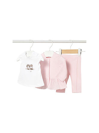 MAYORAL | Set neonata 3 pezzi giacca, T-shirt e leggings