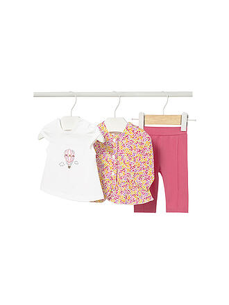 MAYORAL | Set neonata 3 pezzi giacca, T-shirt e leggings