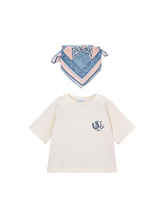 MAYORAL | T-shirt da bambina con foulard