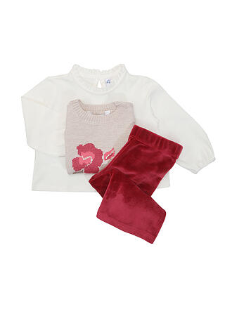 MAYORAL | Set neonata 3 pezzi maglietta, pantaloni e gilet