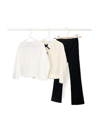 MAYORAL | Set 3 pezzi bambina: maglia a maniche lunghe, giacca e leggings