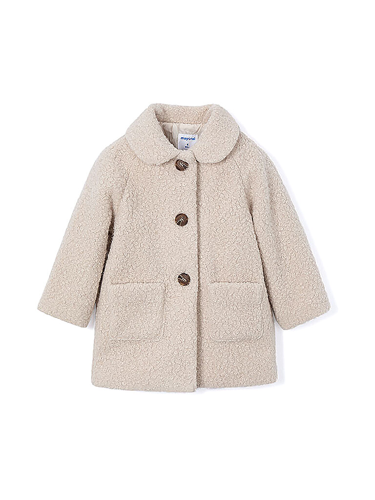 Cappotto da ragazza beige 92