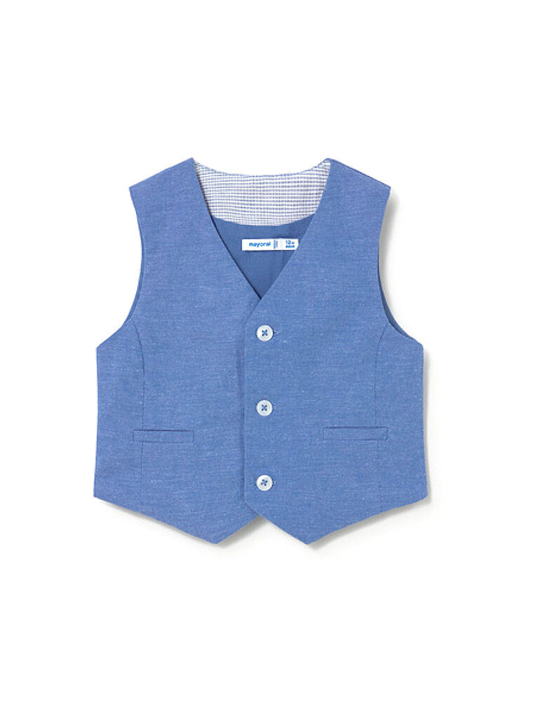 Mayoral Gilet da neonato blu 86