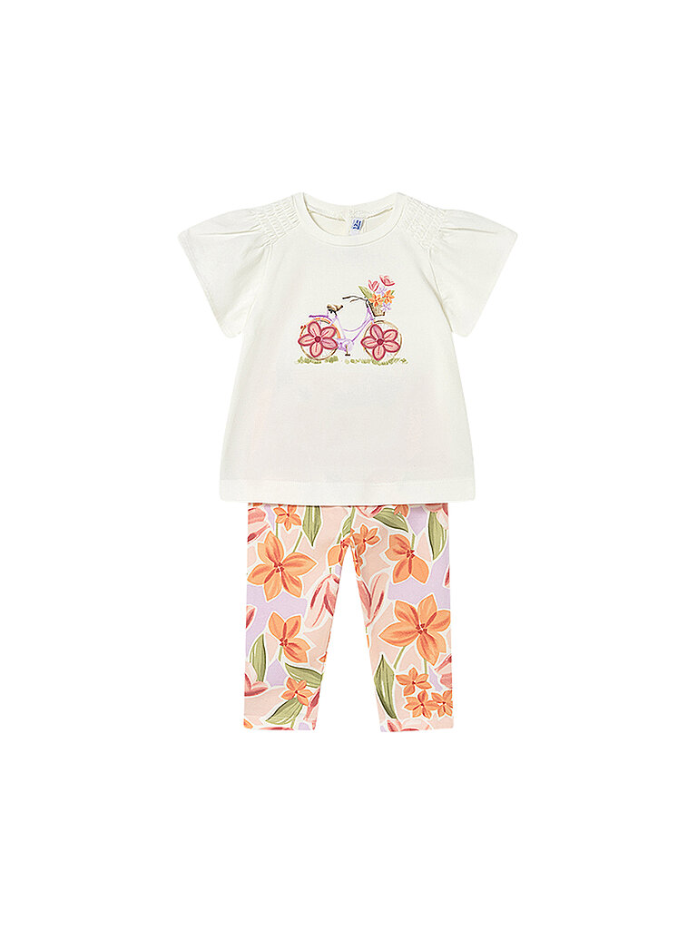 Set neonata 2 pezzi T-shirt e leggings rosa 86