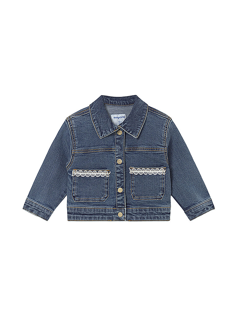 Giacca di jeans per neonata blu 68