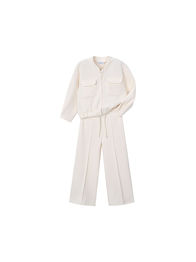 Set da bambina 2 pezzi giacca e pantaloni crema 116