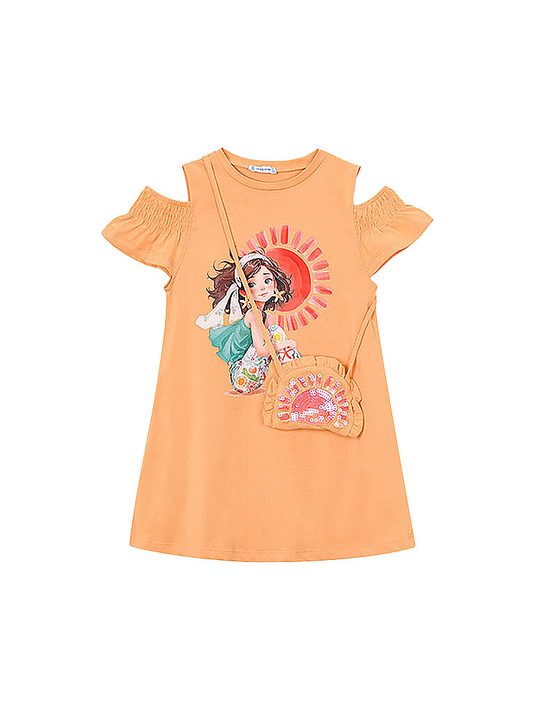 Abito da ragazza arancione 110