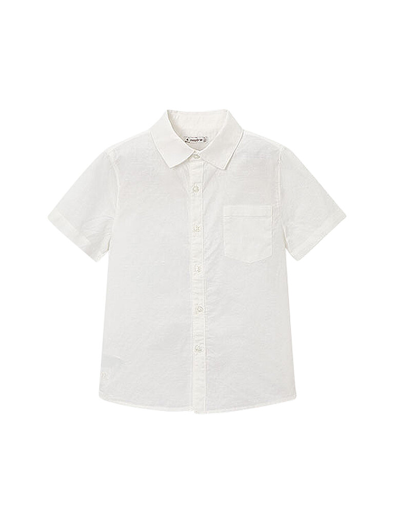 Camicia da ragazzo bianco 140