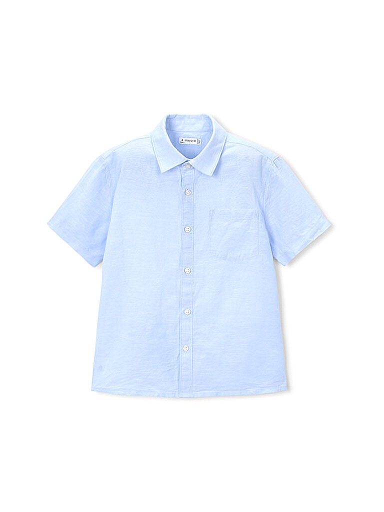Camicia da ragazzo azzurro 116