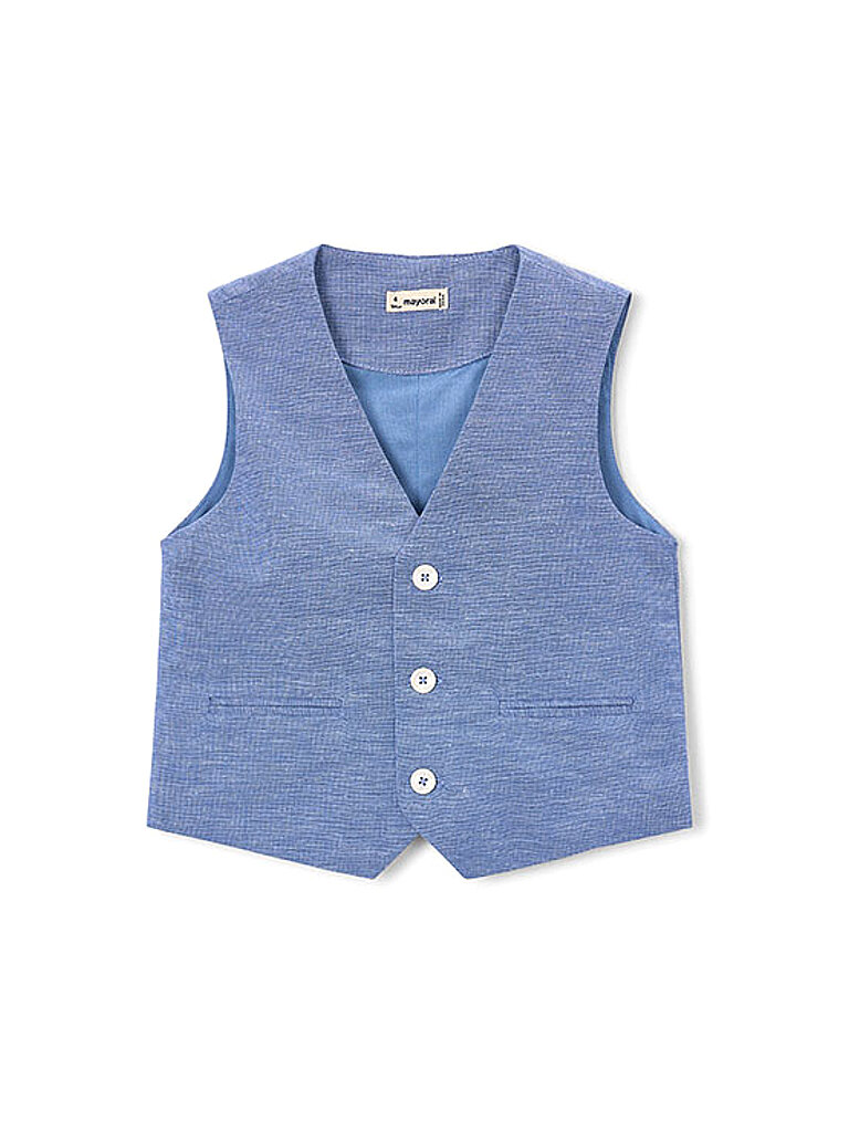 Gilet da abito per ragazzo blu 92
