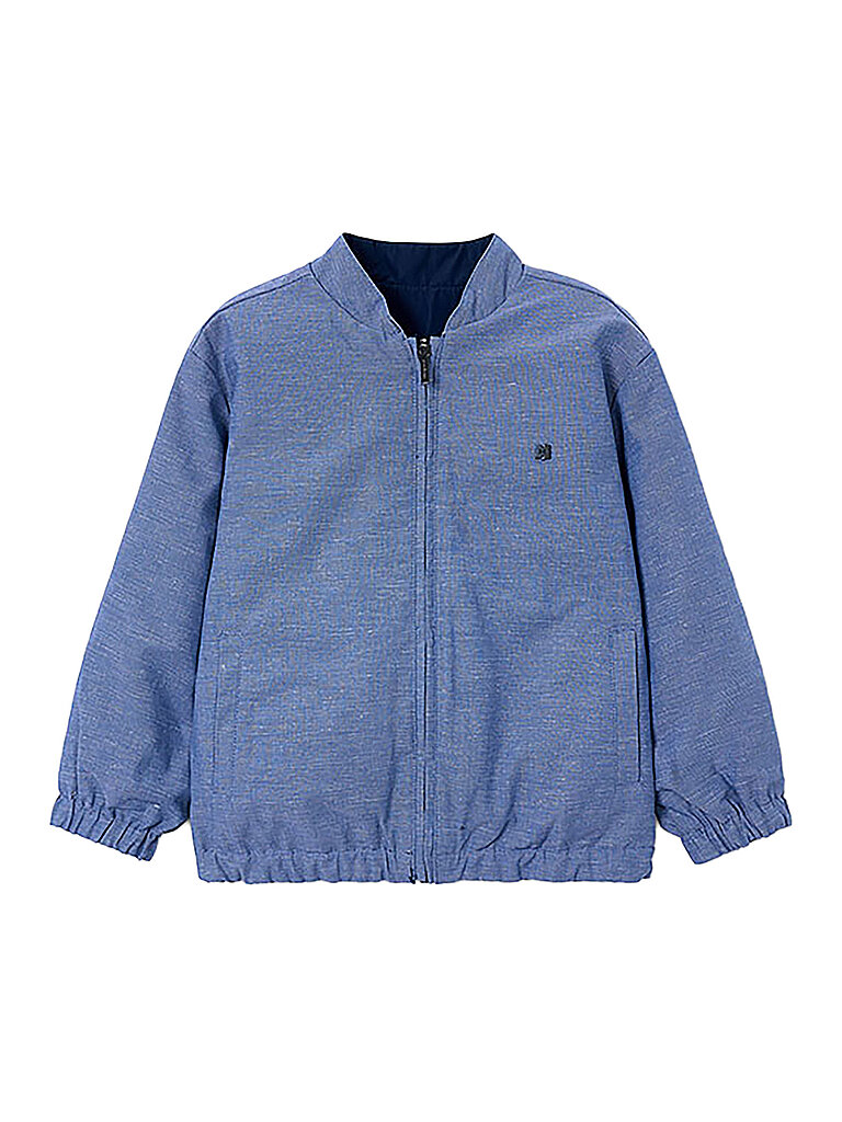 Giacca reversibile da ragazzo blu 140