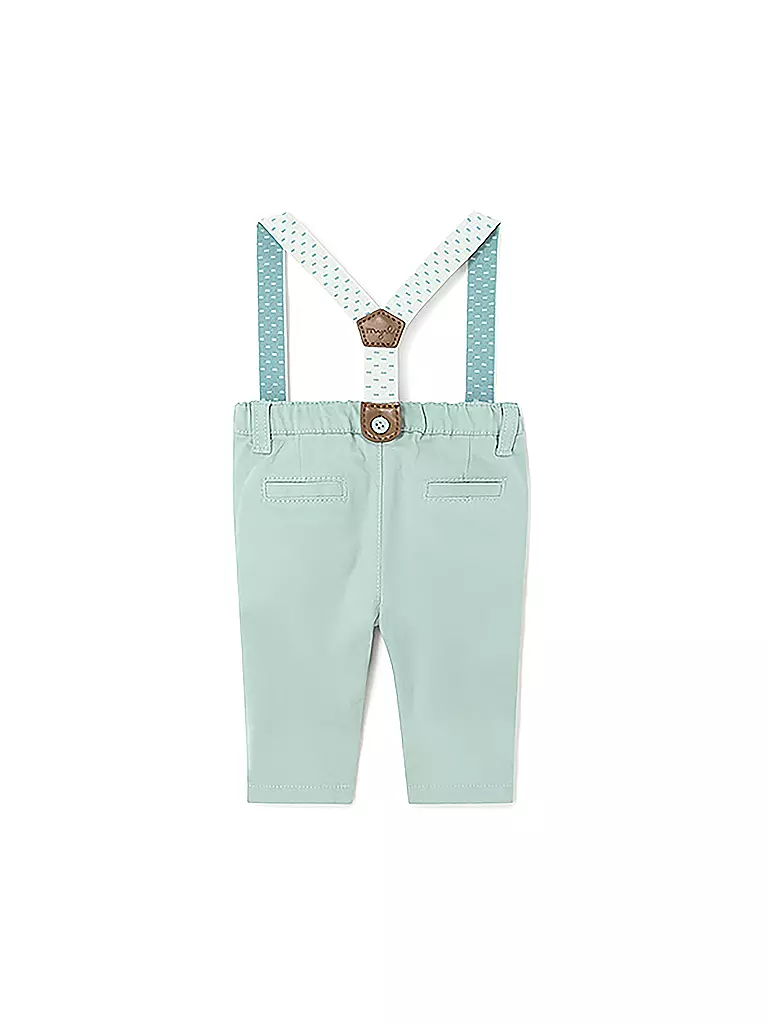 MAYORAL | Baby Hose mit Hosenträgern | Menta