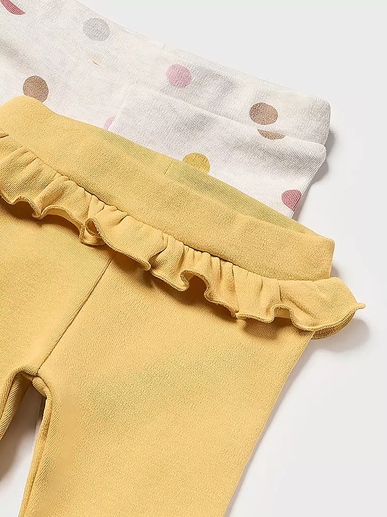 MAYORAL | Baby Set 2 Shirts, 2 Hosen 4-teilig  | Giallo