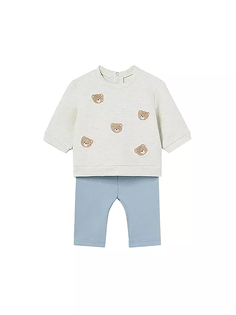 MAYORAL | Baby Set 4-tlg. Sweater und Pullover  | Blu chiaro