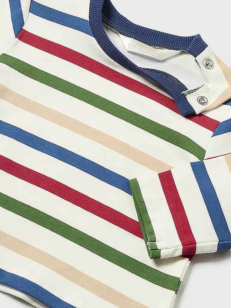 MAYORAL | Baby Set Langarmshirt, Latzhose 2-teilig  | Blu