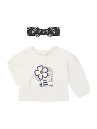 MAYORAL | Body a maniche lunghe per neonata con cerchietto | Crema