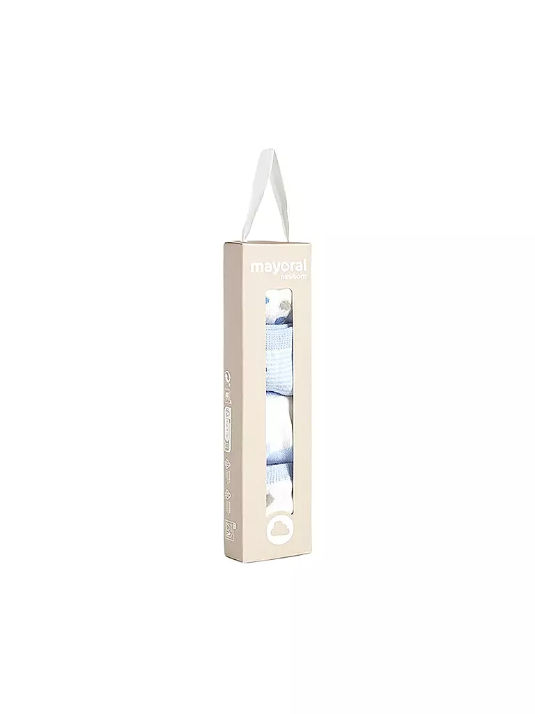MAYORAL | Calzini neonato confezione da 4 pz. azzurro | 